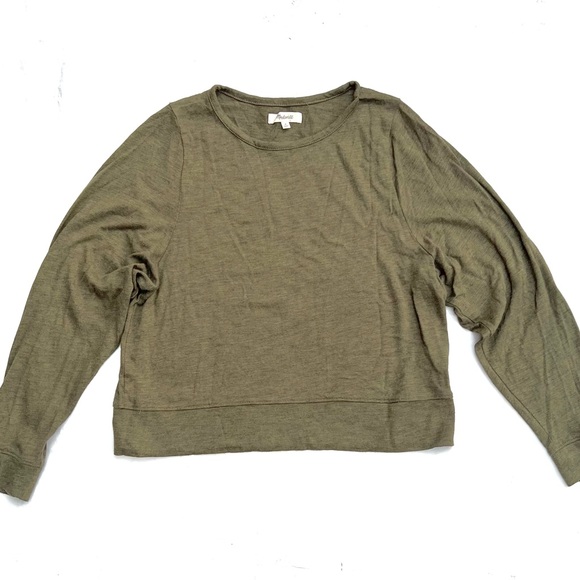 Madewell Pullover Slouchy Knit Long Sleeve Top Medium - Picture 3 of 7